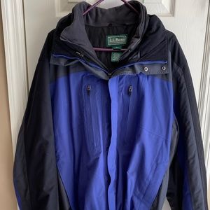 ll bean xl  3 in 1 jacket